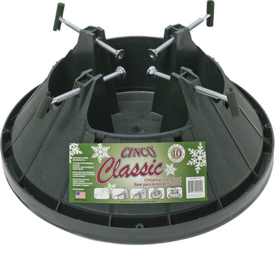 Cinco Classic Christmas Tree Stand, Green, LG - Christmas Products