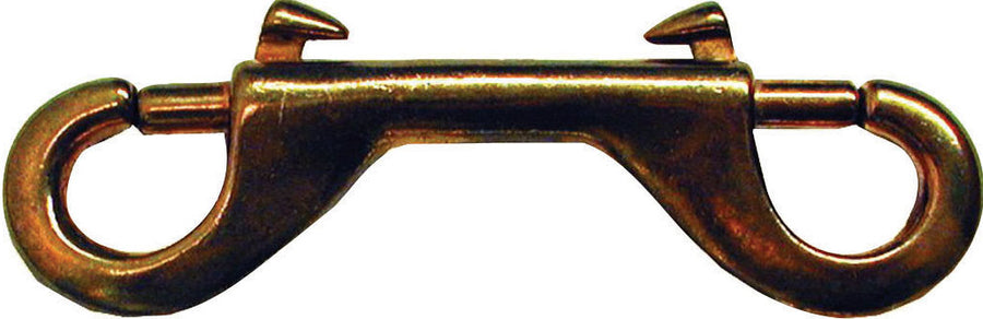 Henssgen Double End Bolt Snap, Brass, 4.75 in - Snaps Etc.