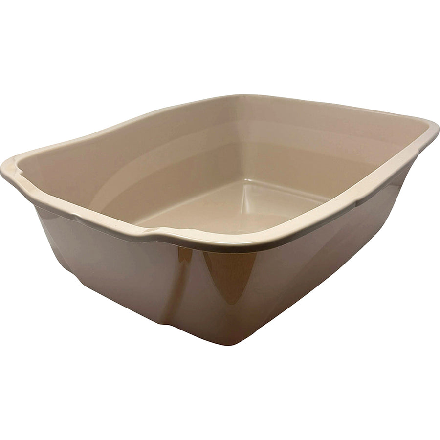 Van Ness Cat Litter Pan, Beige, Giant - Pans