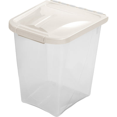 Van Ness Pet Food Container, White, 10 lb - Food Storage