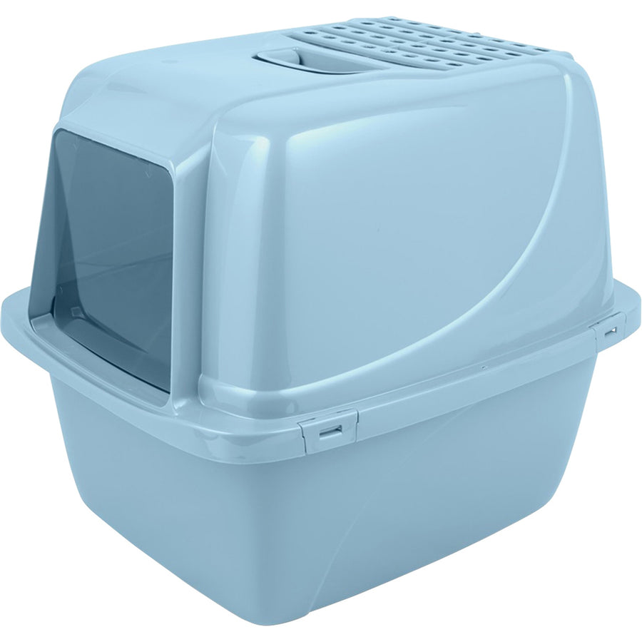 Van Ness Sifting Enclosed Cat Litter Pan, Blue, Xtr Giant - Pans
