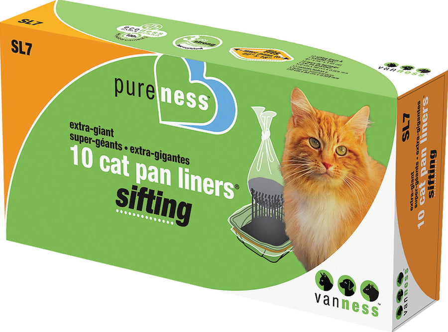 Van Ness Sifting Cat Pan Liners, Ivory, Xtr Giant-10 ct