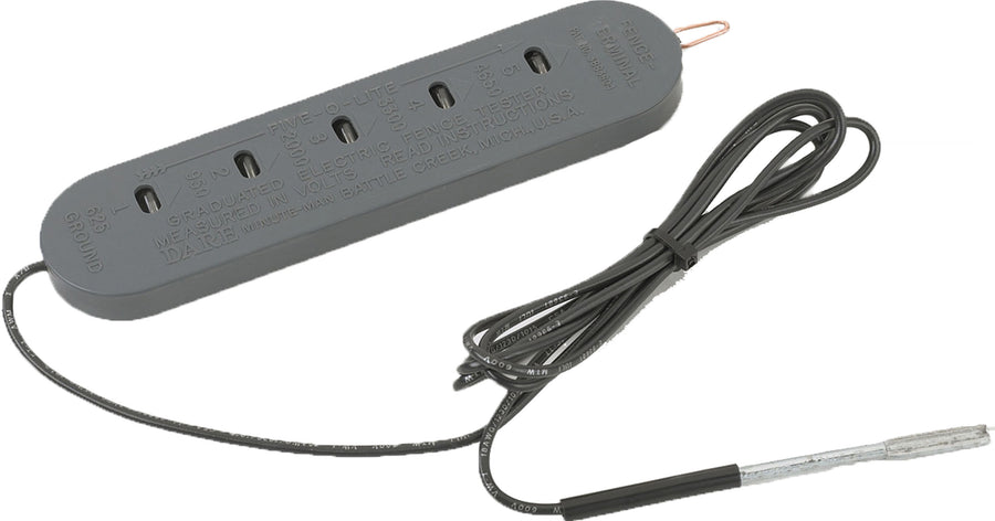 Dare Five-O-Lite Fence Tester, Gray - Testers