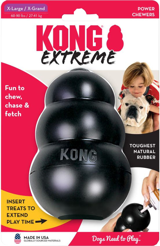 Kong Extreme, Black, XL - Rubber