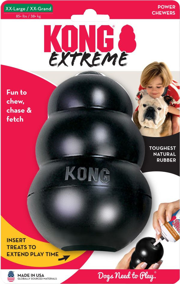 Kong Extreme, Black, XXL - Rubber