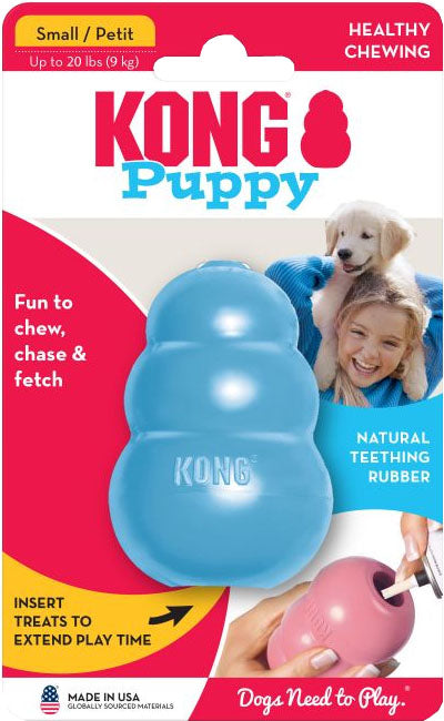 Kong Puppy, Assorted, SM - Rubber