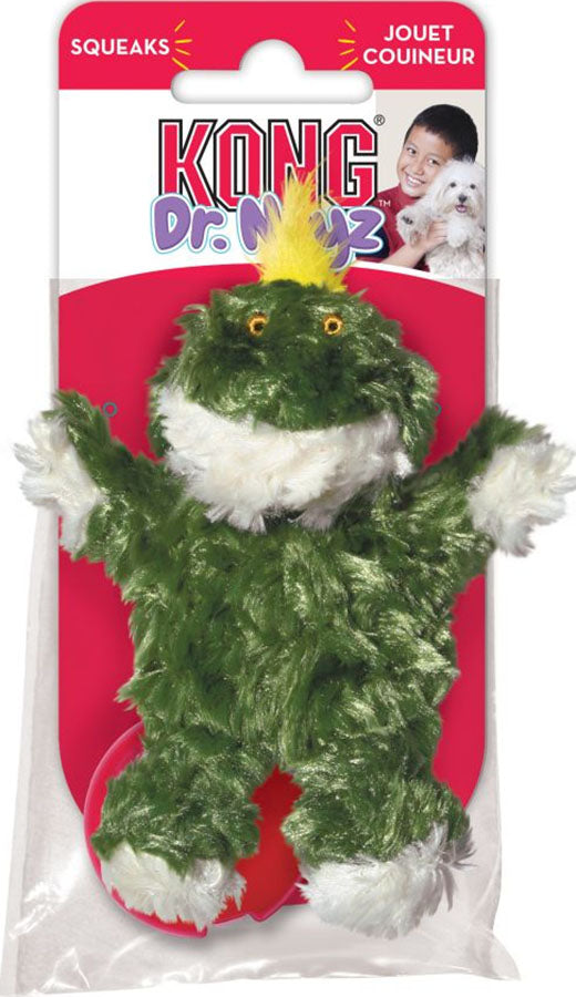 Kong Dr. Noyz Frog, Green, XS - Plush