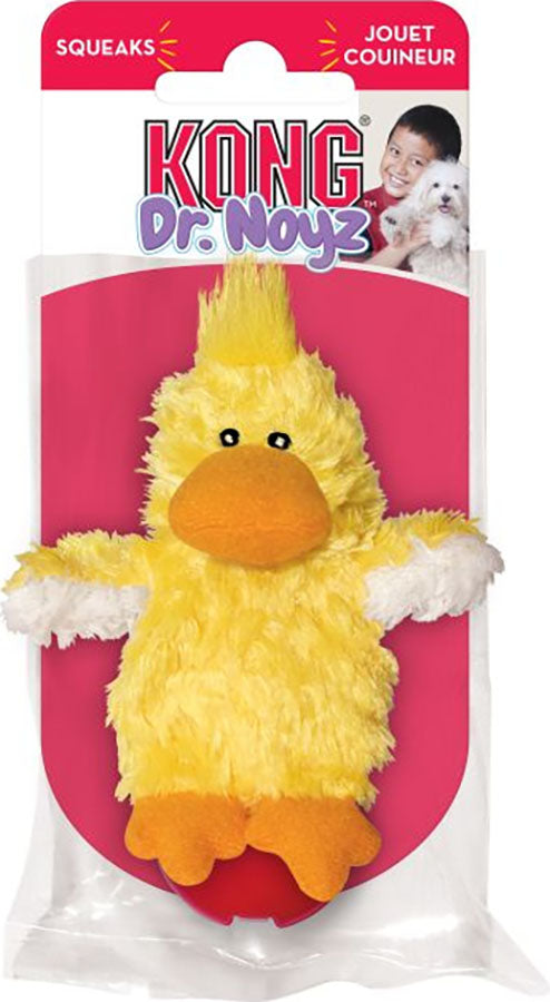 Kong Dr. Noyz Duck, Yellow, XS - Plush