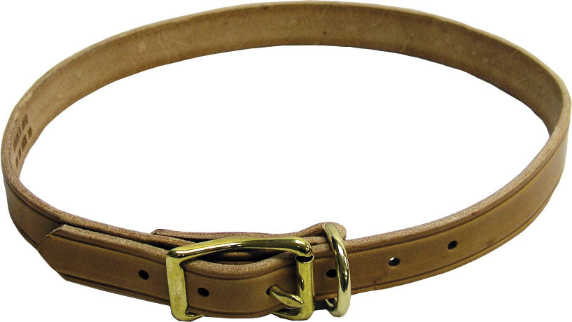 Beiler's Calf Collar, Tan, 1x30 in - Straps and Collars