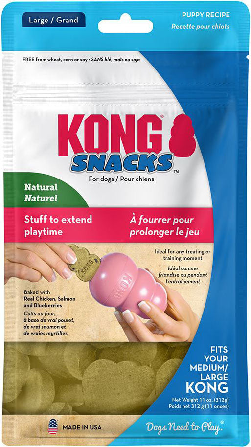 Kong Snacks Puppy Recipe, Chicken, lg-11 oz - Stuffin Treats