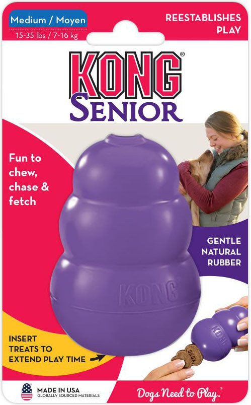 Kong Senior, Purple, MD - Rubber