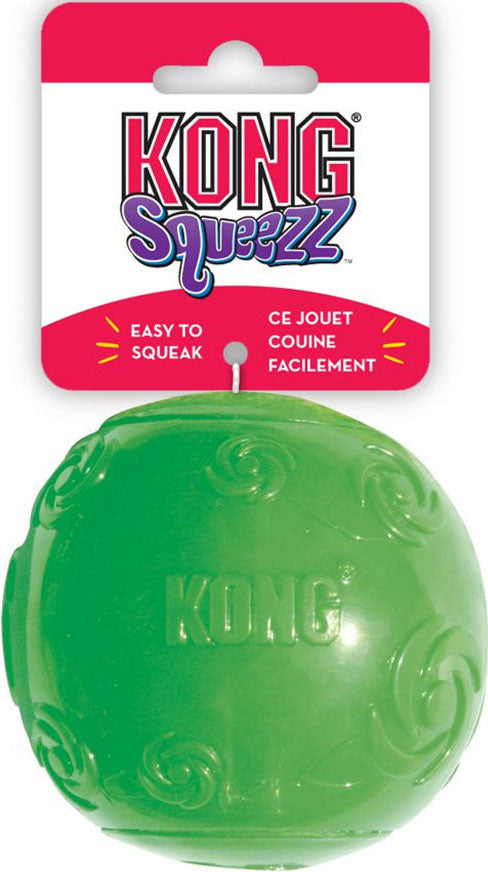 Kong Squeezz Ball, Assorted, MD - Rubber