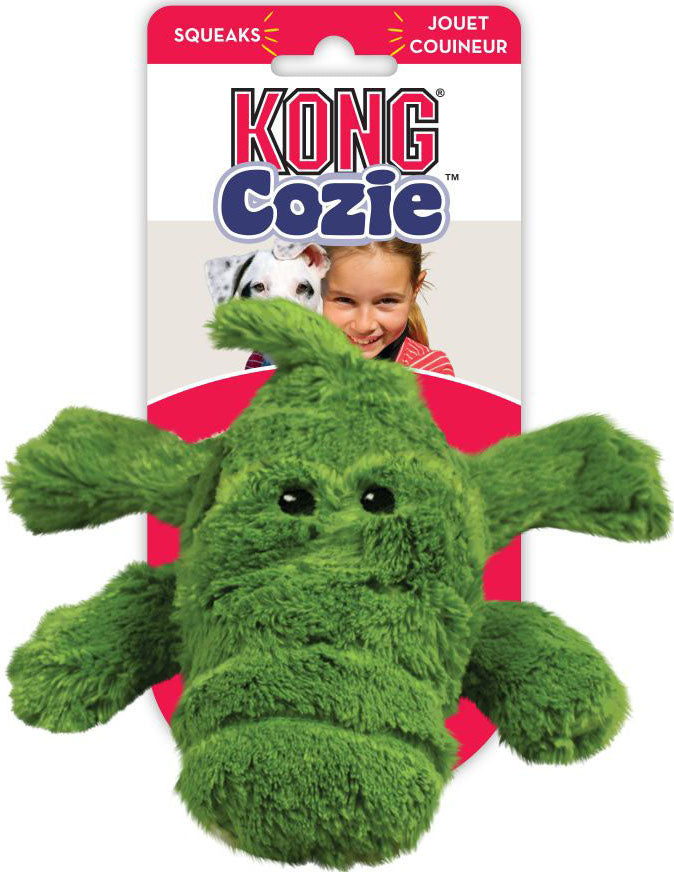 Kong Cozie Aligator, Green, MD - Plush