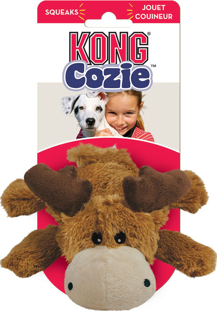 Kong Cozie Moose, Brown, MD - Plush