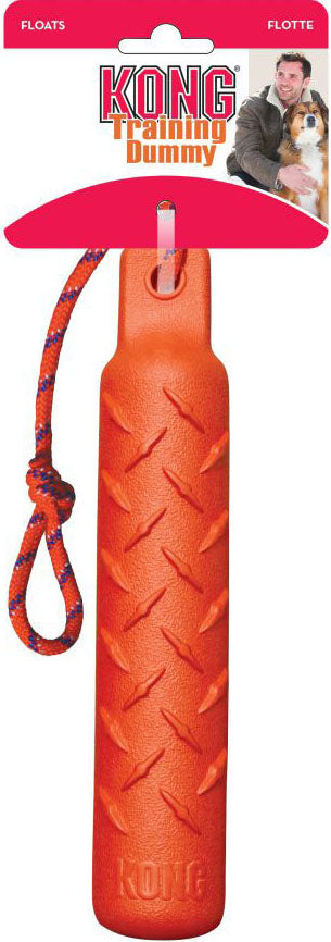 Kong Training Dummy, Orange, LG - Rubber