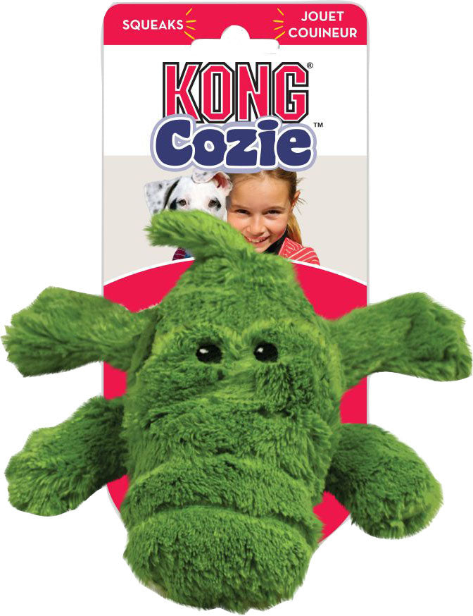 Kong Cozie Aligator, Green, XL - Plush