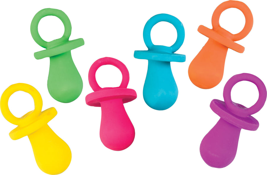 Spot Latex Puppy Pacifier, Assorted, 4 in