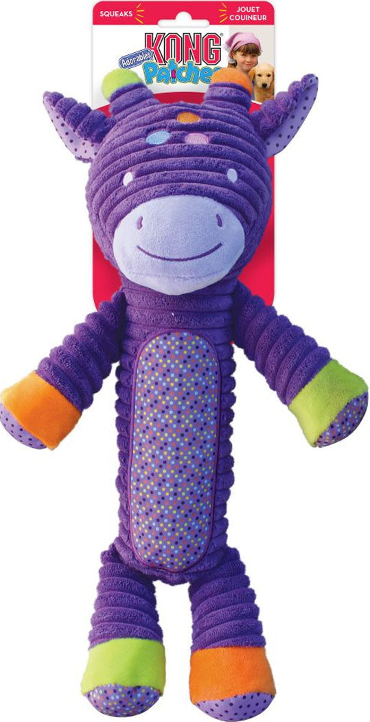Kong Patches Adorables Giraffe, Purple, XL - Plush