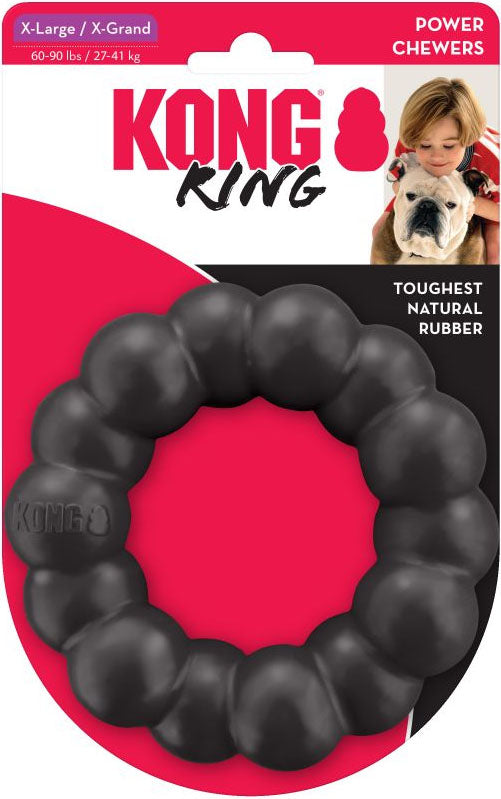Kong Extreme Ring, Black, XL - Rubber