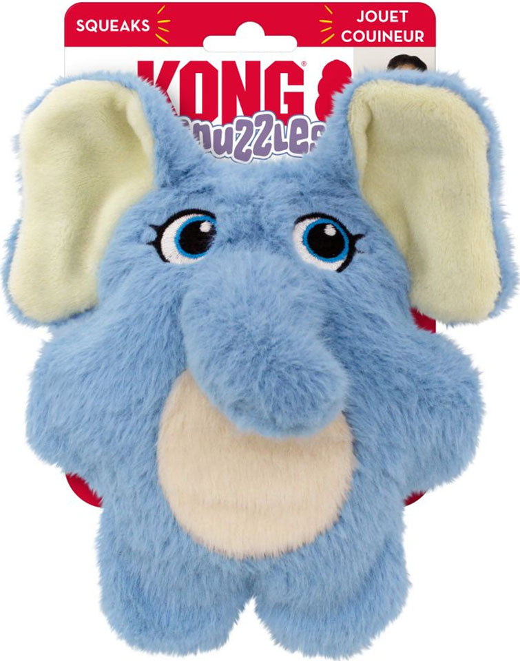 Kong Snuzzles Kiddos Elephant, Blue, SM - General