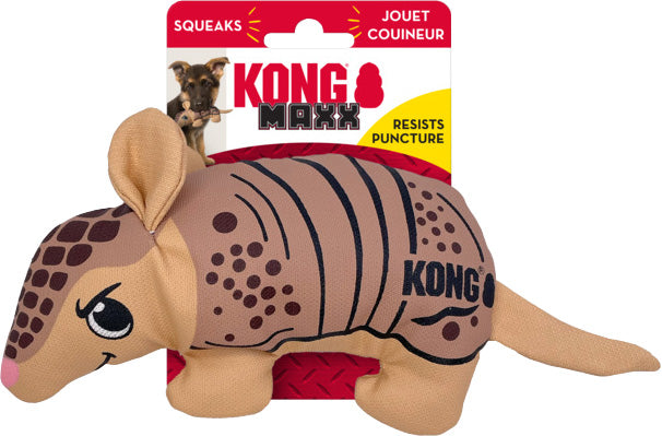 Kong Maxx Armadillo, Brown, SM - Canvas