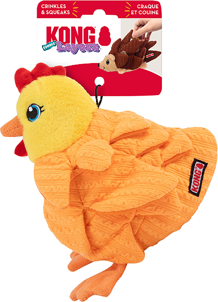Kong Layerz Forage Hen, MD - Rubber
