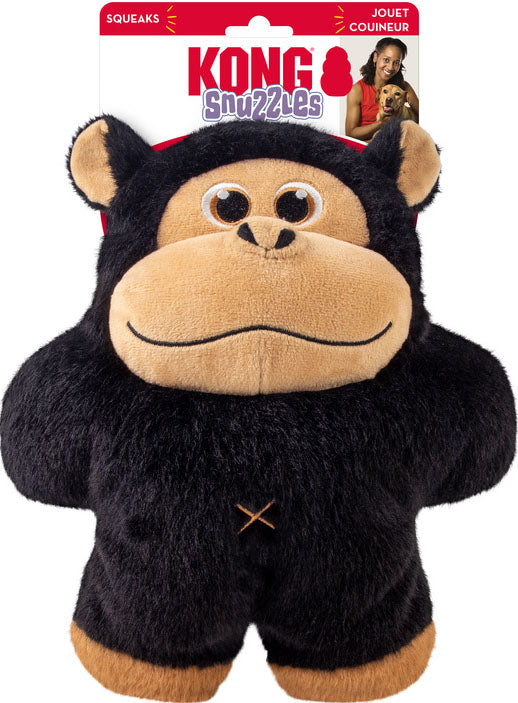 Kong Snuzzles Gorilla, Brown, XL - Plush