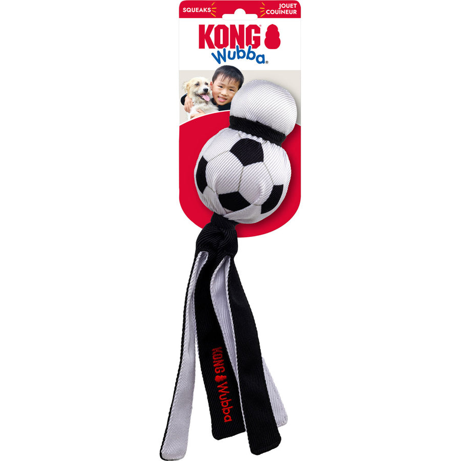 Kong Wubba Sport Soccer Ball, LG - Rubber