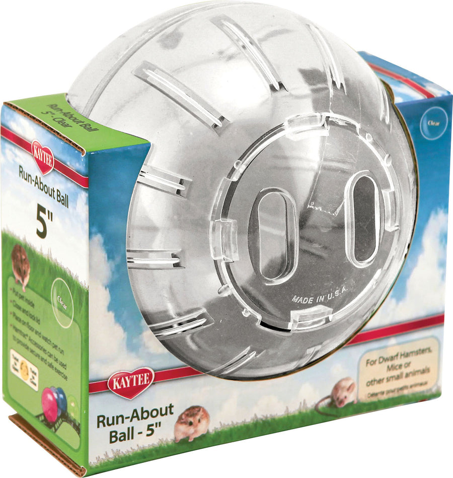 Kaytee Run-About Ball, Mini-5 in - Exercise Balls