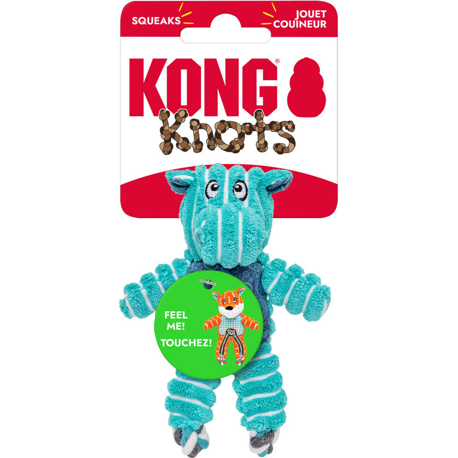 Kong Floppy Knots Hippo, XS - Plush
