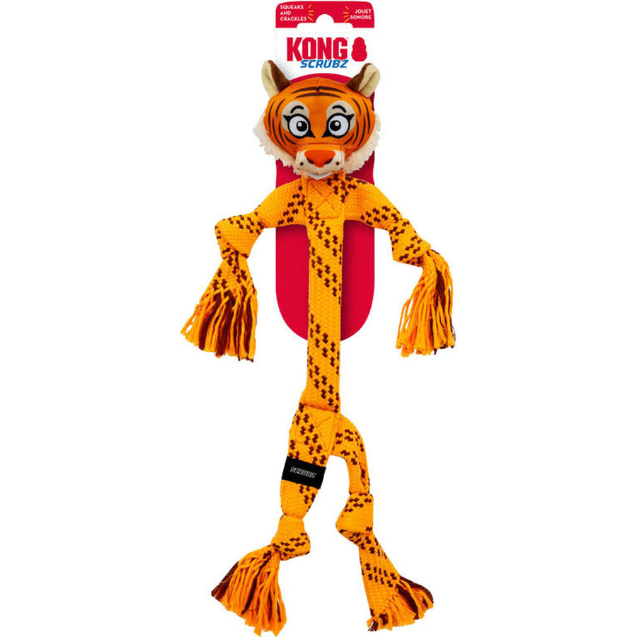 Kong Scrubz Safari Tiger, MD - Rope