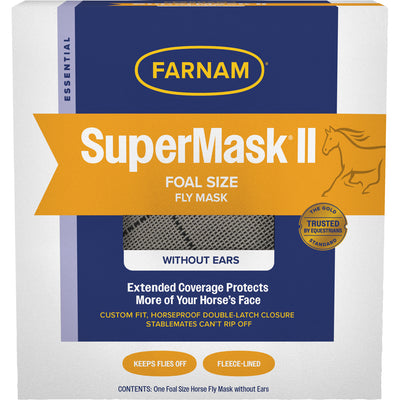 Farnam Supermask II Classic W/o Ears, Asst, Foal - Fly Masks