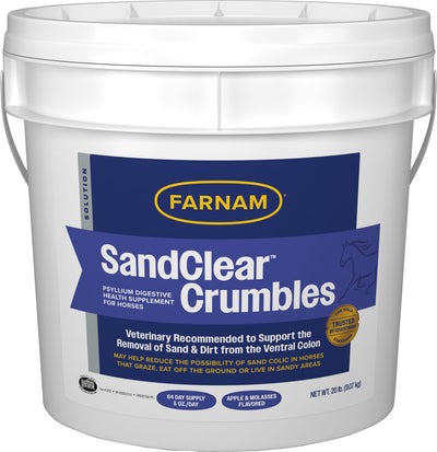 Farnam Sandclear Psyllium Fiber, 20 lb - Digestion Sand Upset