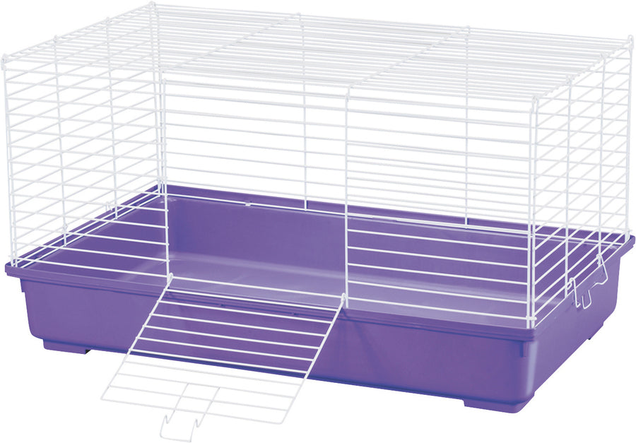 Kaytee My First Home Small Animal Cage, Purple, 30x18x16.5 in - General Cage