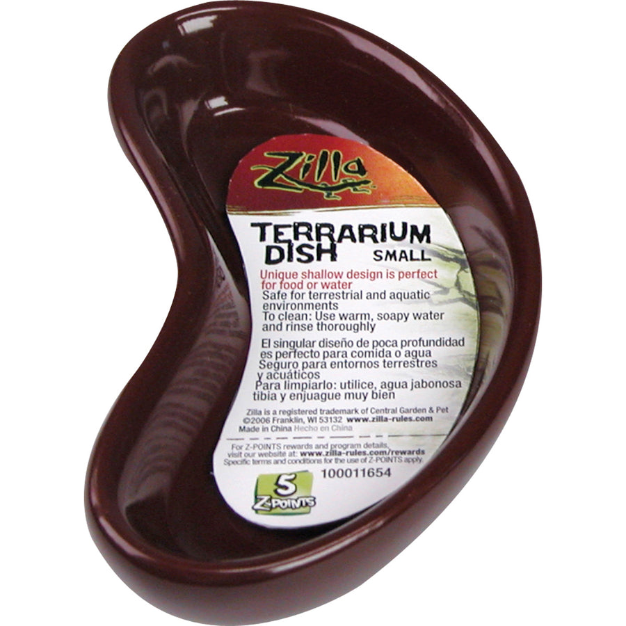 Zilla Kidney Bowl Terrarium Dish, Assorted, SM - Dishes