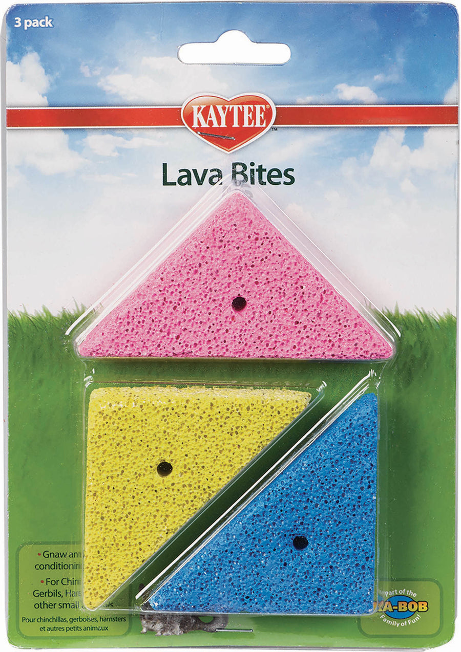 Kaytee Lava Bites Teething Chews, 3 pk