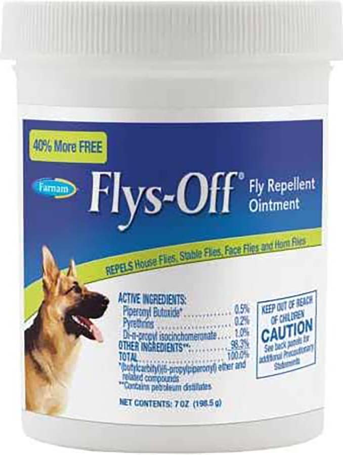 Farnam Flys-Off Ointment for Wounds & Sores, 5 oz - Fly Control