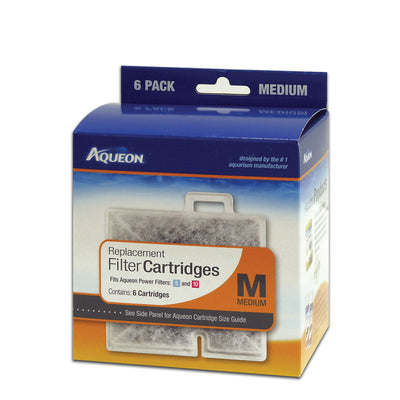 Aqueon Filter Cartridge, md-6 pk - Filter Inserts