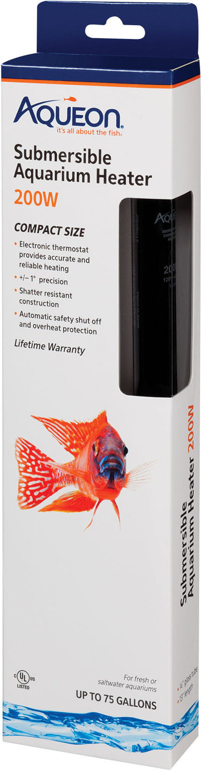 Aqueon Submersible Glass Heater, 200 Watt