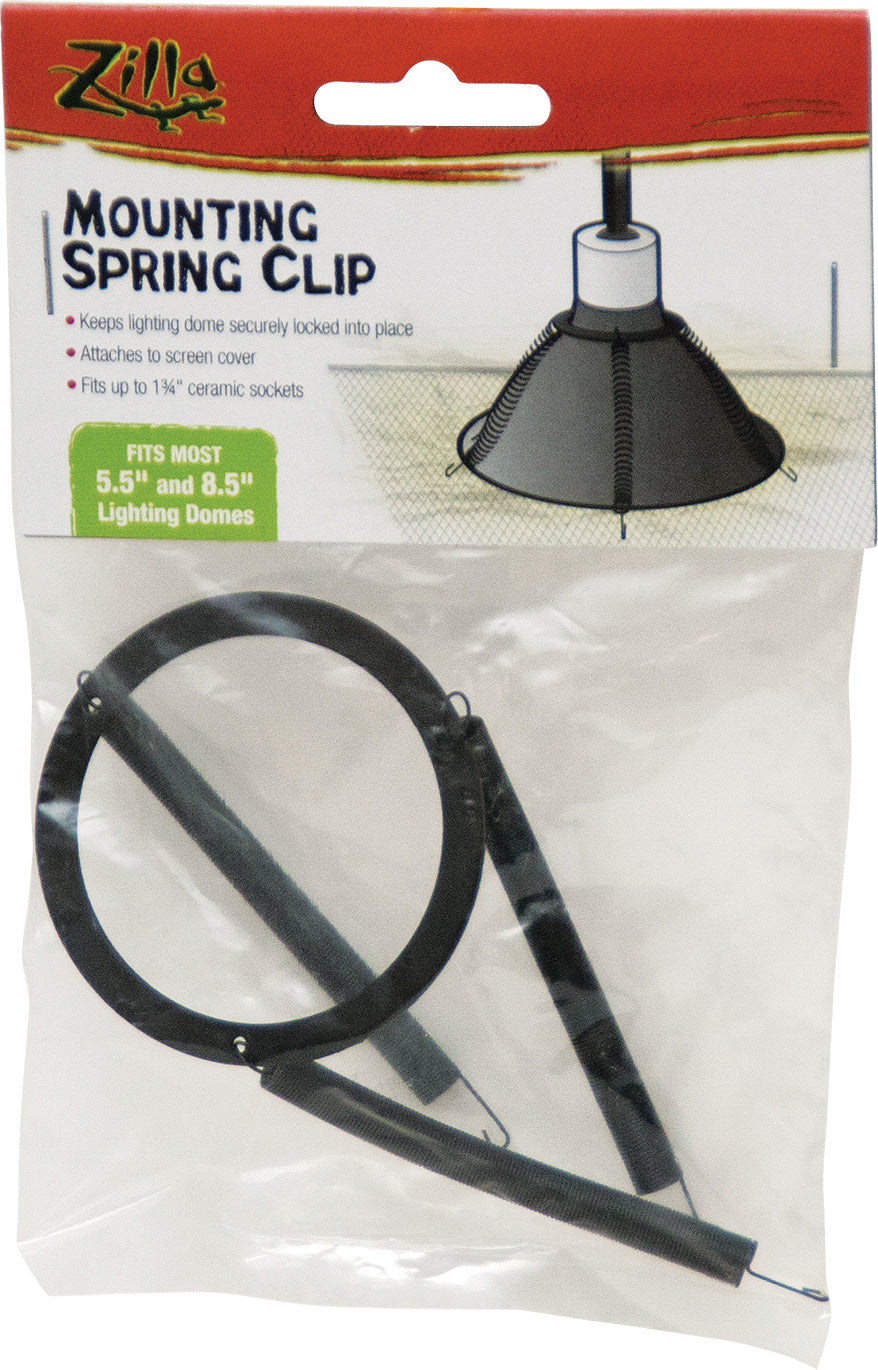 Zilla Mounting Spring Clip, Black - Specialty