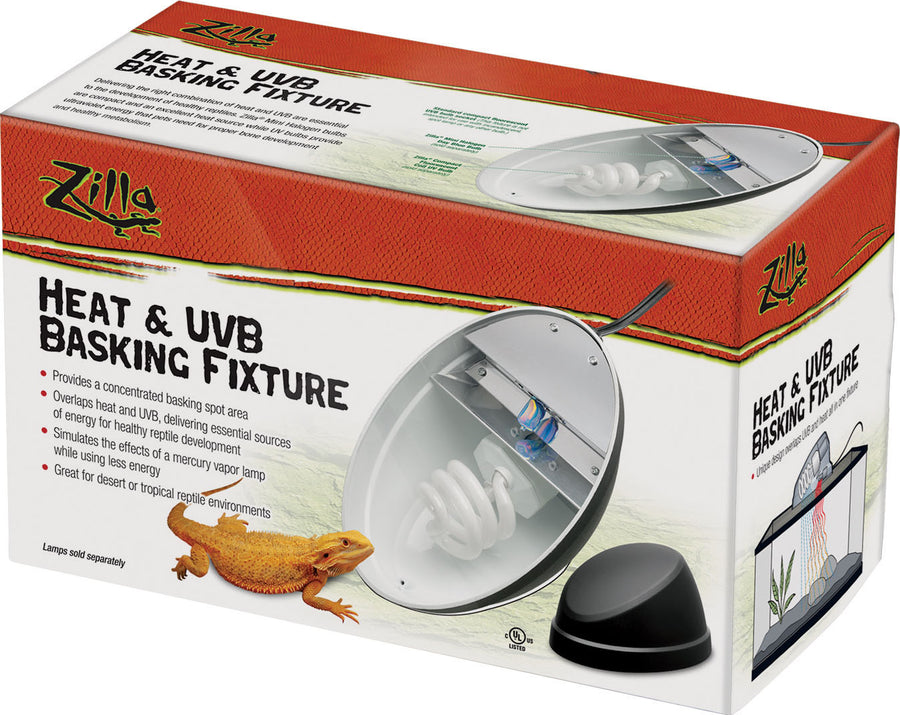 Zilla Heat & Uvb Basking Fixture - Domes