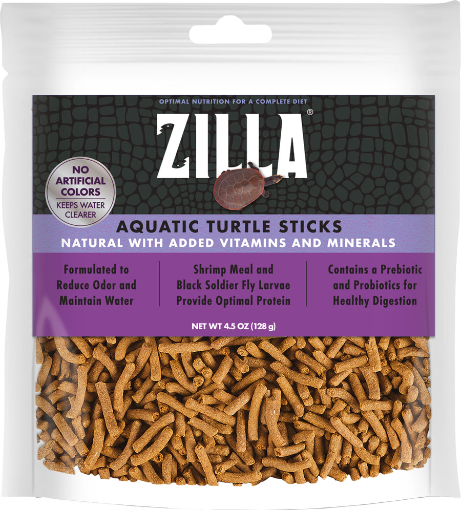 Zilla Aquatic Turtle Sticks, 4.5 oz - Turtle/Tortoise