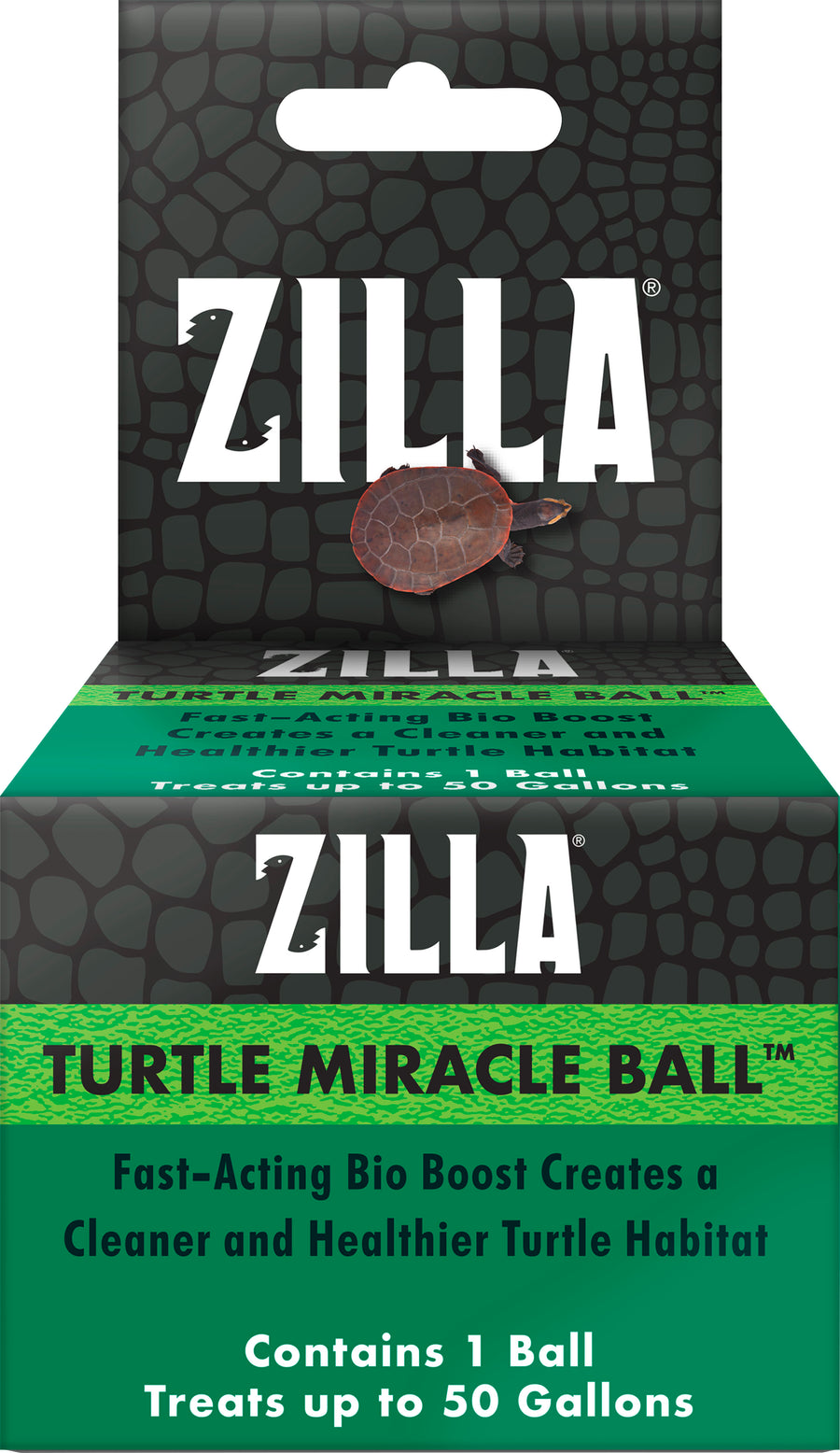 Zilla Turtle Miracle Ball Water Care, Up to 50 gal - Water Conditioners