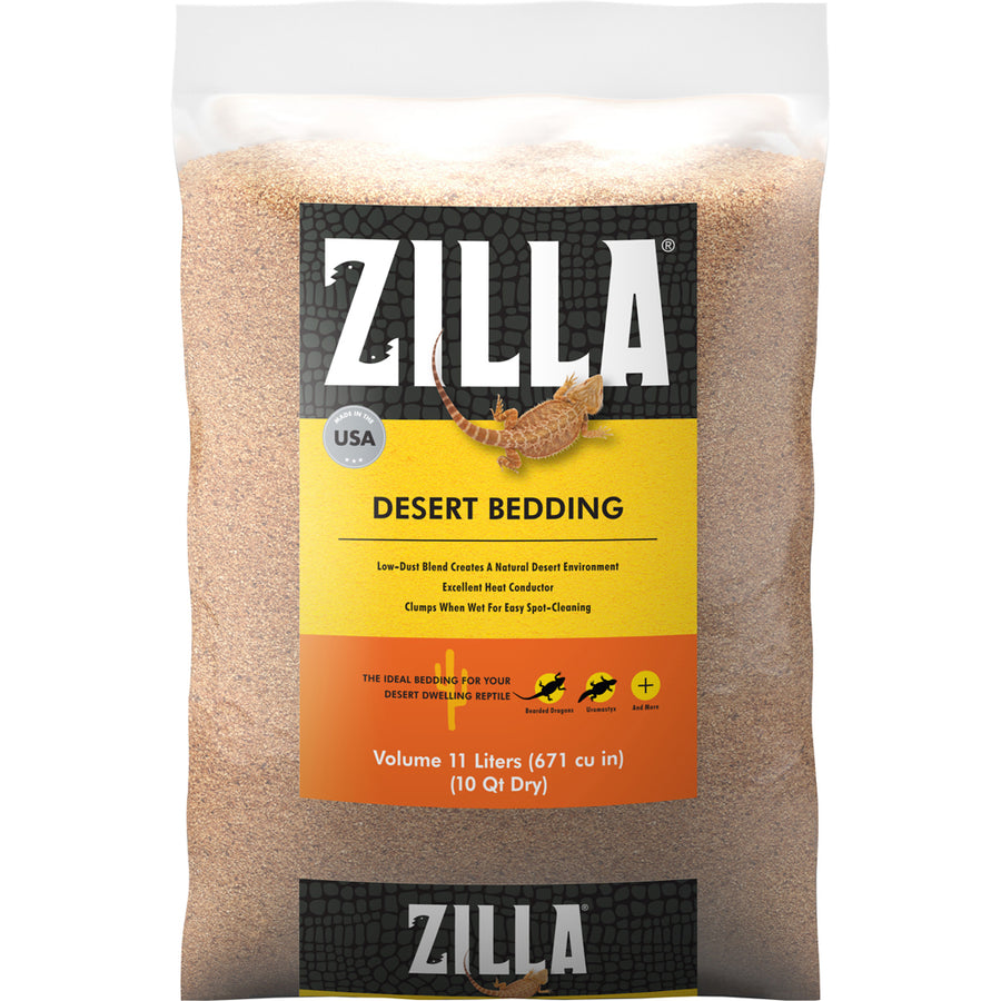 Zilla Desert Bedding, 10 qt - Sand
