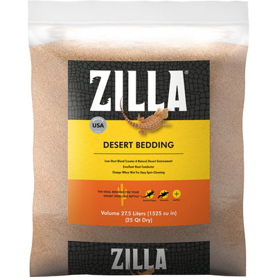 Zilla Desert Bedding, 25 qt - Sand