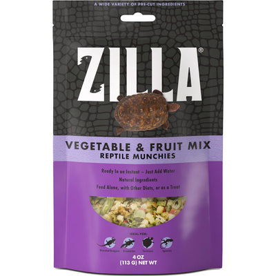 Zilla Reptile Munchies, Fruit/Vegetable, 4 oz - General