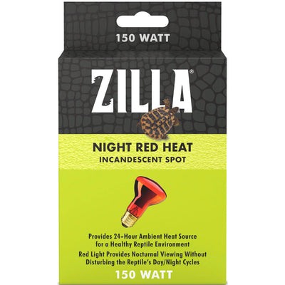 Zilla Basking Spot Bulb Night, Red, 150 Watt - Incandescent