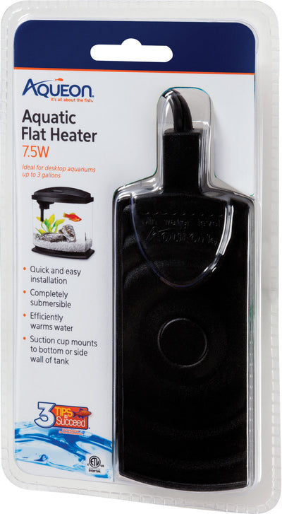 Aqueon Flat Heater, 7.5 Watt - Submersible