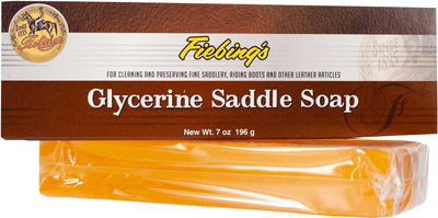 Fiebings Fiebing's Glycerine Saddle Soap Bar, 7 oz - Cleaning