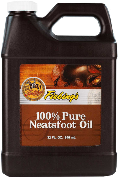 Fiebings Fiebing's 100% Pure Neatsfoot Oil, 32 oz - Conditioning